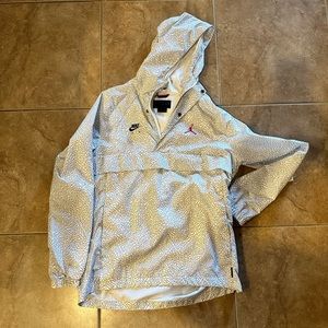Nike Jordan Elephant Print Anorak Jacket Sz S